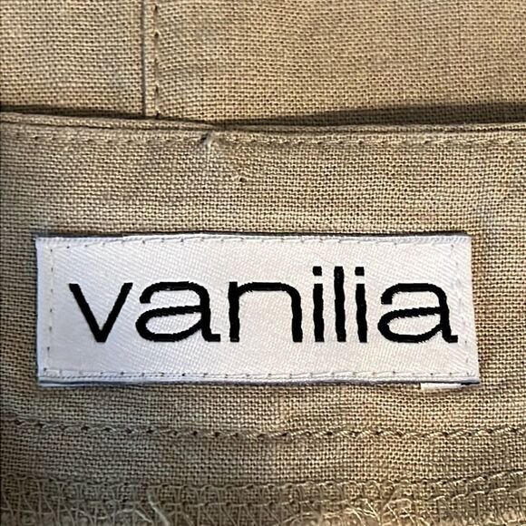 Vanilla || Tan Linen Blend Maxi Skirt Size 40 EU Size (M-L) US - Picture 12 of 14